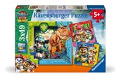 Puzzels - Ravensburger Paw Patrol 3 Dino Film 3x49p - 12004368