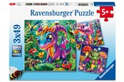 Puzzels - Ravensburger Babytuin Draken 3x49p - 12004301