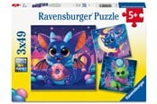 Puzzels - Ravensburger Kleine demonen 3x49p - 12004261