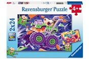 Puzzels - Ravensburger Monstertrucks 2x24p - 12004259
