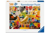 Puzzels - Ravensburger Kunststudio 500p - EMBARGO for SM - 12001845