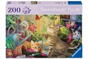 Puzzels - Ravensburger Cheeky Cats 200-delige puzzel Ad - 12001735