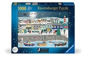 Puzzels - Ravensburger Kerstmis aan de kust 1000-delige puzzel - 12001628
