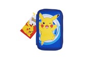 School accessoires - Pokemon POKÉMON 2-compartment filled pencil case 300D polyester 19.5 x 12.5 x 5 cm - 161708516