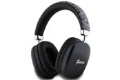 Headphones/Headsets - GUESS GCube Metallic Script Logo Headphones - Black - 3666339220792