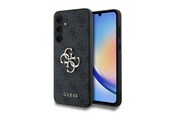 Mobiel - Covers & Cases - GUESS 4G Big Metal Logo case for Samsung Galaxy A35 - black - 3666339259563