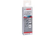 Boren en bits - Bosch HSS PointTeQ Drill Bit 3.6mm 10pcs - 2608577204
