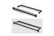 Accessoires - StarTech.com Startech blank keystone patch panel - 1U - 19" - with cable management bar for RJ45 - TAA Compliant - C6PANELSTP481UCM