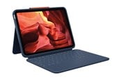 Toetsenbord - Logitech Rugged Combo 4 - keyboard and folio case - classic blue Input Device - Keyboard and folio case - Blauw - 920-011193
