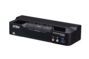 KVM Switch - ATEN CS1942DPA - KVM / audio / USB switch - 2 ports - CS1942DPA