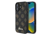 Mobiel - Covers & Cases - GUESS Peony Script MagSafe iPhone 16 Plus Case - Black - 3666339342333