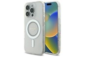 Mobiel - Covers & Cases - GUESS IML Rhinestones MagSafe Case for iPhone 16 Pro - White - 3666339305772