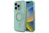 Mobiel - Covers & Cases - GUESS IML Rhinestones MagSafe Case for iPhone 16 Pro - Green - 3666339305925