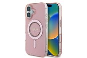 Mobiel - Covers & Cases - GUESS IML Rhinestones MagSafe iPhone 16 Case - Pink - 3666339306052