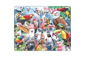 Puzzels - Larsen Puzzles Happy Birds Jigsaw Puzzle – 115 pieces Maxi (36.5 x 28.5 cm) 2D Puzzels - CZ5