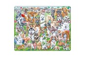 Puzzels - Larsen Puzzles Happy Dogs Jigsaw Puzzle – 32 pieces Maxi (36.5 x 28.5 cm) 2D Puzzels - CZ6