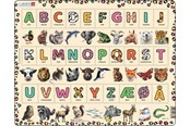 Puzzels - Larsen Puzzles Animal Alphabet Puzzle – 29 pieces Maxi (36.5 x 28.5 cm) 2D Puzzels - LS4329-DK