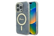 Mobiel - Covers & Cases - GUESS IML 4G MagSafe iPhone 16 Pro Case - Blue - 3666339345389
