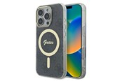 Mobiel - Covers & Cases - GUESS IML 4G MagSafe Case for iPhone 16 Pro - Black - 3666339341985