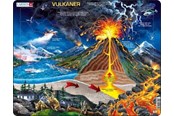 Puzzels - Larsen Puzzles Volcanoes Jigsaw Puzzle – 70 pieces Maxi (36.5 x 28.5 cm) 2D Puzzels - NB2