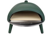 Grill & Accessoires - Delivita Diavolo Gas-Fired Pizza Oven Green - DEL-3001