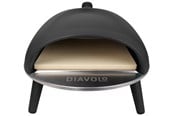 Grill & Accessoires - Delivita Diavolo Gas-Fired Pizza Oven Black - DEL-3003