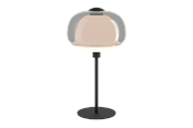 Lampen - EGLO BELOMONTEJO TAFELLAMP E27 H415 M/SCHAK. ZWART - 903022