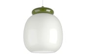 Lampen - EGLO BERARDELLI hanglamp Ø:230 groen/wit - 902994