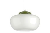 Lampen - EGLO BERARDELLI hanglamp Ø:300 groen/wit - 902998