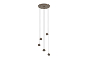 Lampen - EGLO BIMEDA 1 CLUSTER Ø:900 3L GU10 DONKER BRONS - 902639