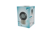 Lampen - EGLO BRAVINO TAFELLAMP H175 E14 TOUCH STAAL/ZWART-TRANSP. - 902533