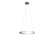 Lampen - EGLO CAMEROTA HANG LAMP Ø:550 DIMBAAR DONKER BRONS/WIT - 902547