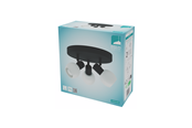 Lampen - EGLO CASTELLAZO PLAFONNIÈRE Ø:250 3L E14 ZWART/WIT - 902469