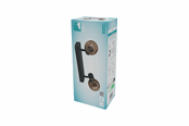 Lampen - EGLO CASTELLAZO SPOTRAIL L300 2L E14 ZWART/KOPER - 902464