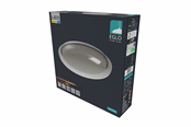 Lampen - EGLO CONISTARINO PLAFOND Ø:400 CCT WIT/BRUIN-TRANSP. - 902784