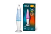 Lampen - EGLO GLITTER TAFELLAMP EXCL. BATTERIJEN ZILVER - 74299