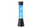 Lampen - EGLO LAVA TAFELLAMP H395 3000K ZWART/BLAUW/WIT - 74283