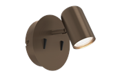 Lampen - EGLO MONTEMURRO SPOT H130 M/SCHAKELAAR DONKER BRONS - 902707