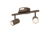 Lampen - EGLO MONTEMURRO SPOTRAIL L320 2L DONKER BRONS - 902708