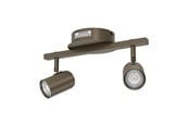 Lampen - EGLO MONTEMURRO SPOTRAIL L320 2L DONKER BRONS - 902708