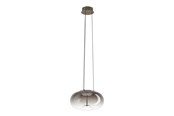 Lampen - EGLO OPTICA 1 HANG LAMP Ø:375 CCT BRONS/BRUIN-TRANSP. - 902711