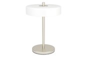 Lampen - EGLO SALVE TAFELLAMP H330 E14 M/SCHAK. MESSING/WIT - 902578