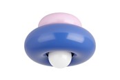 Lampen - EGLO TORCHIAROLO LOFT Ø:250 ROZE/BLAUW - 903057