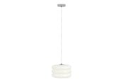 Lampen - EGLO TORTORA HANG LAMP Ø:300 CHROOM/WIT - 903071