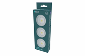 Lampen - EGLO YAMENZI ONDERKAST BATTERIJ Ø: 68 3 STK M/SCHAK. IP65 WIT - 902963
