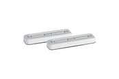 Lampen - EGLO YAMENZI ONDERKAST BATTERIJ L178 2 STUKS M/SCHAKELAAR IP65 WIT - 902938