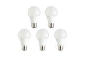 Armaturen & Lampen - EGLO LED spot E27 A60 OPAL 2700K 806LM 5 STUKS E27 - 117626