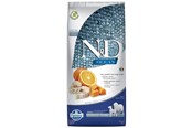 Honden - Farmina N&D OCEAN volwassen medium maxi kabeljauw pompoen sinaasappel 12 kg - 8010276036568