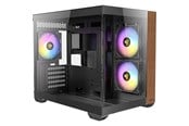 Case - Antec CX600M Wood ARGB - mid tower - ATX - Case - Tower - Brown - 0-761345-10138-7