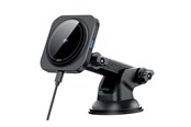 Mobiel - Adapters & Opladers - ESR Halolock Magnetic MagSafe QI2 15W Car Holder - Black - 4894240210963
